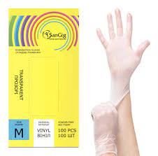 SangGig Рукавички Вініловые S (Прозорі)